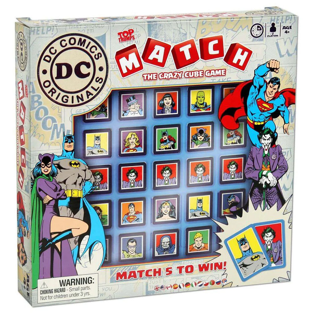 DC heroji poveži 5 društvena igra