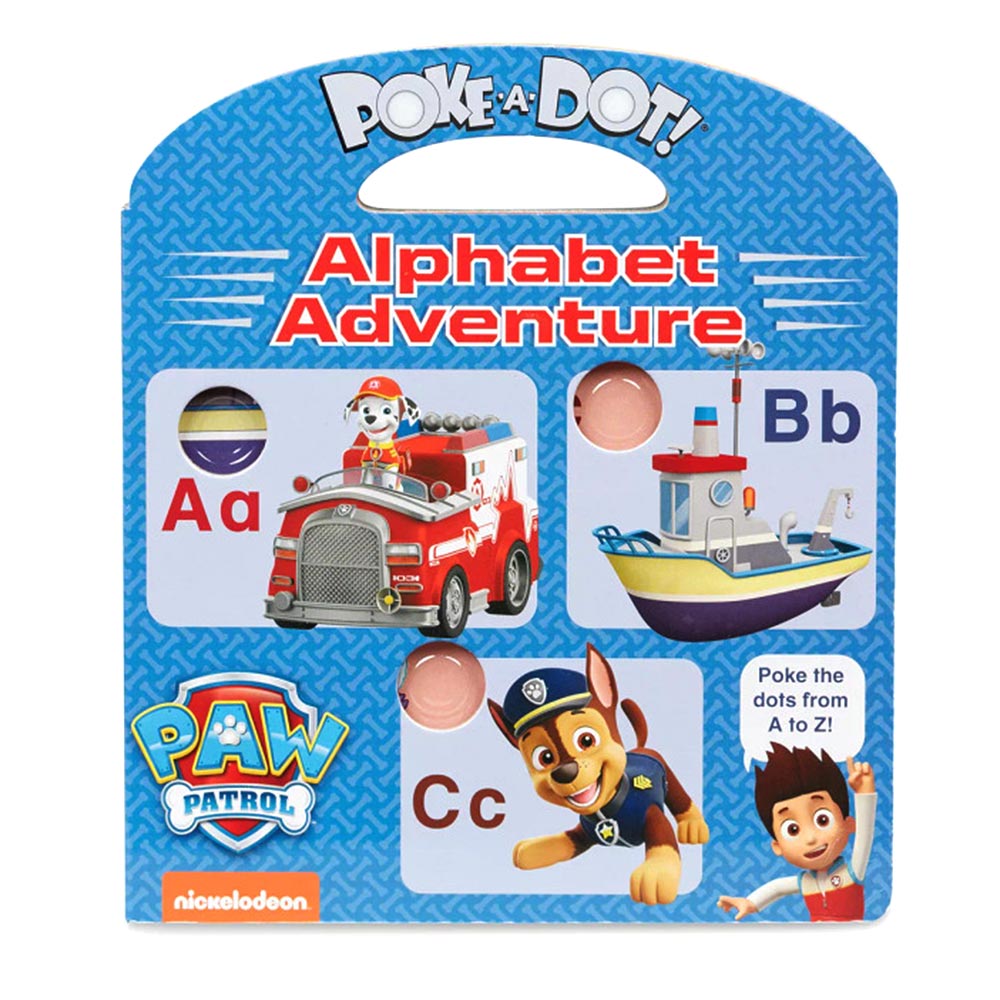 Patrolne šape knjiga Alphabet adventure
