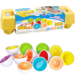 Pronađi par matching eggs voće i povrće 12 kom