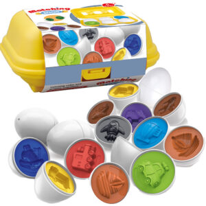 Pronađi par matching eggs vozila 6 kom